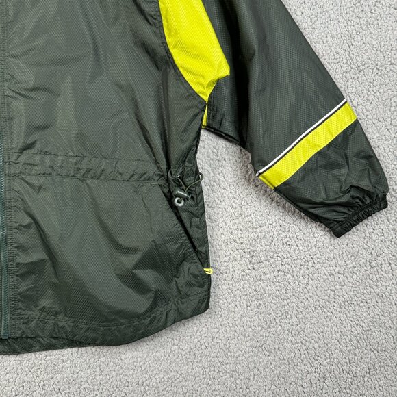 Nike Jacket Women’s Size Medium Green Vintage Classic Loose Fit Wind Breaker - Picture 4 of 16